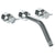 Watermark 25-5-IN16 Urbane Wall Mounted 3 Hole Bath Set