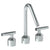 Watermark 25-7-IN14 Urbane Deck Mounted 3 Hole Kitchen Set With Angled Spout