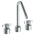 Watermark 25-7-IN16 Urbane Deck Mounted 3 Hole Kitchen Set With Angled Spout - Parent