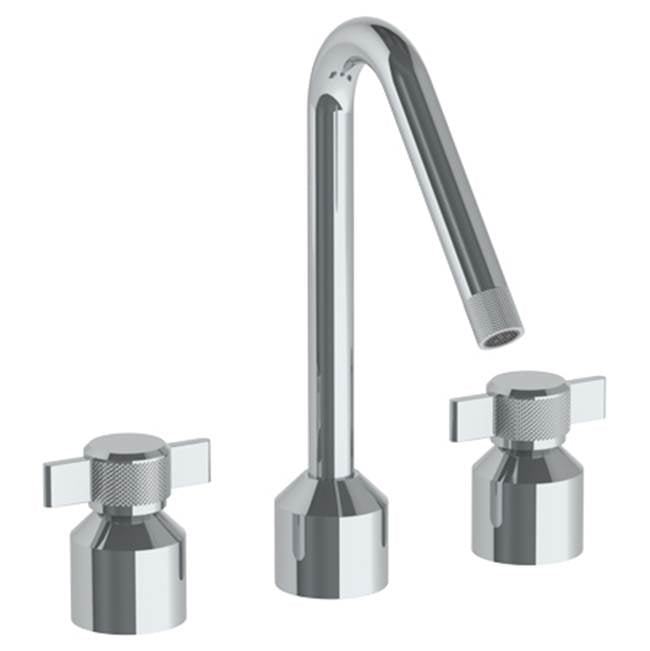 Watermark 25-7-IN16 Urbane Deck Mounted 3 Hole Kitchen Set With Angled Spout