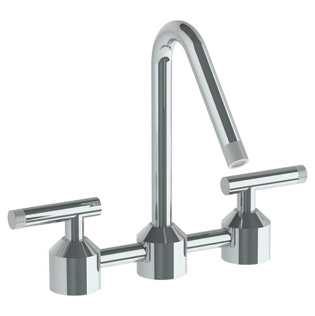 Watermark 25-7.5-IN14 Urbane Deck Mounted Bridge Kitchen Faucet