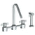 Watermark 25-7.6-IN16 Urbane Deck Mounted Bridge Kitchen Faucet With Independent Side Spray - Parent