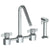 Watermark 25-7.6-IN16 Urbane Deck Mounted Bridge Kitchen Faucet With Independent Side Spray