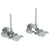 Watermark 25-MAS1-IN16 Urbane Lavatory Angle Stop Kit -1/2? Compression X 3/8? Od Compression