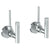 Watermark 25-MAS2-IN14 Urbane Lavatory Angle Stop Kit -1/2? IPS X 3/8? Od Compression - Parent