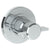 Watermark 25-T15-IN16 Urbane Wall Mounted Mini Thermostatic Shower Trim 3-1/2" Diameter