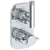 Watermark 25-T25-IN14 Urbane Wall Mounted Mini Thermostatic Shower Trim With Built-In Control 3-1/2" X 6-1/4".