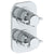 Watermark 25-T25-IN16 Urbane Wall Mounted Mini Thermostatic Shower Trim With Built-In Control 3-1/2" X 6-1/4".