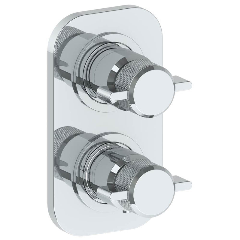 Watermark 25-T25-IN16 Urbane Wall Mounted Mini Thermostatic Shower Trim With Built-In Control 3-1/2" X 6-1/4".