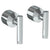 Watermark 25-WTR2-IN14 Urbane Wall Mounted 2-Valve Shower Trim