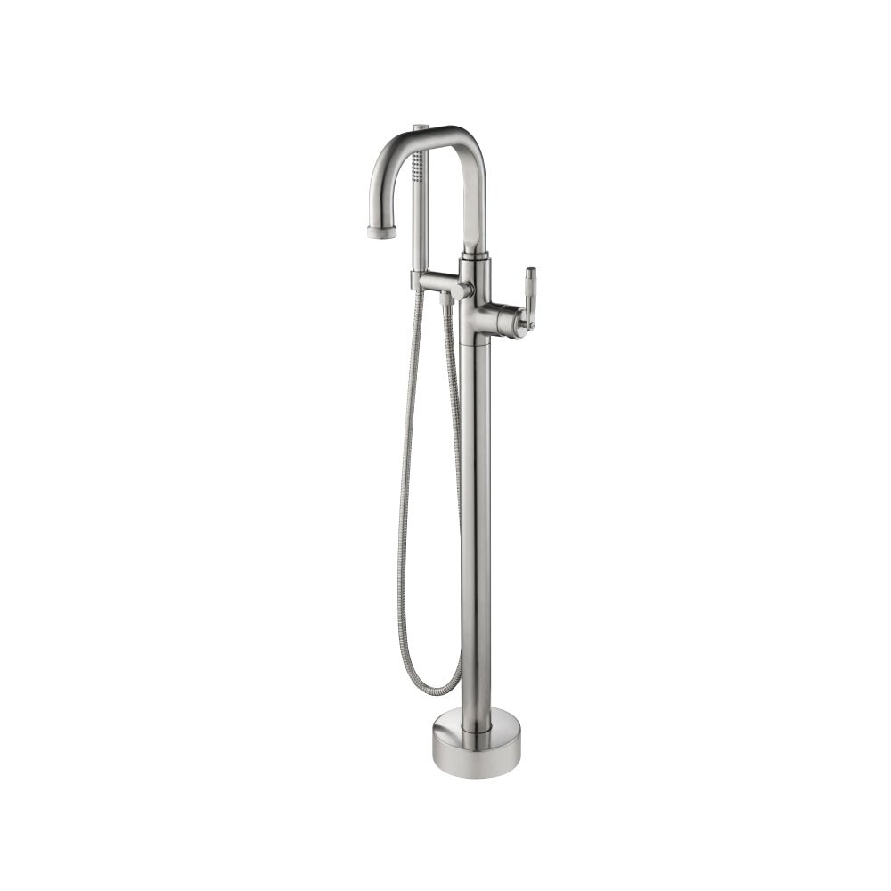 Flusso Serie 250 250.1170 Freestanding Floor Mount Bathtub / Tub Filler With Hand Shower - Parent