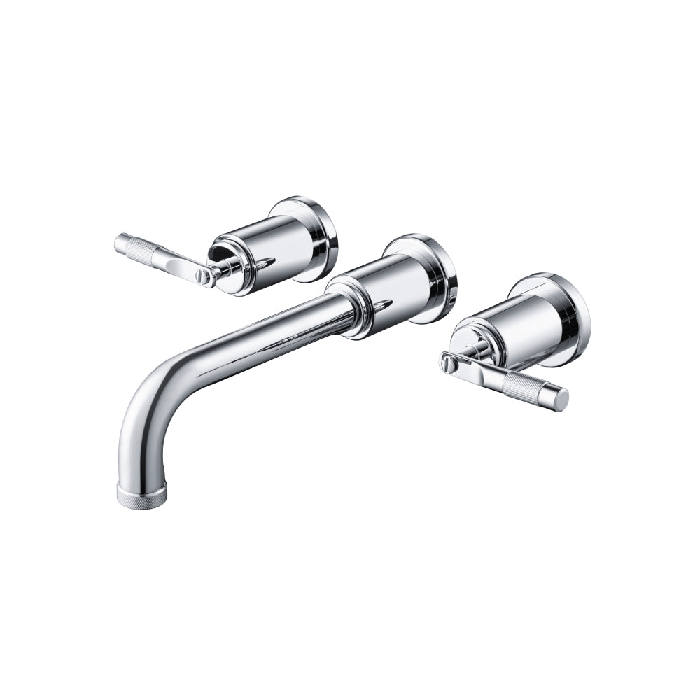Flusso Serie 250 250.1950 Two Handle Wall Mounted Bathroom Faucet