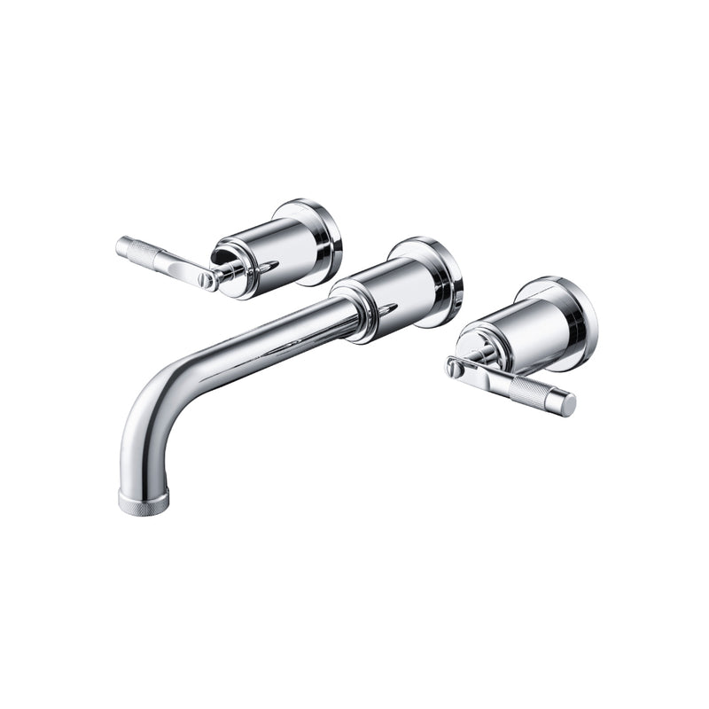 Flusso Serie 250 250.1950 Two Handle Wall Mounted Bathroom Faucet
