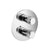 Flusso Serie 250 250.4301 3/4" Thermostatic Valve & Trim - 3 Output