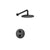 Flusso Serie 250 250.7000 Single Output Shower Set With Shower Head And Arm