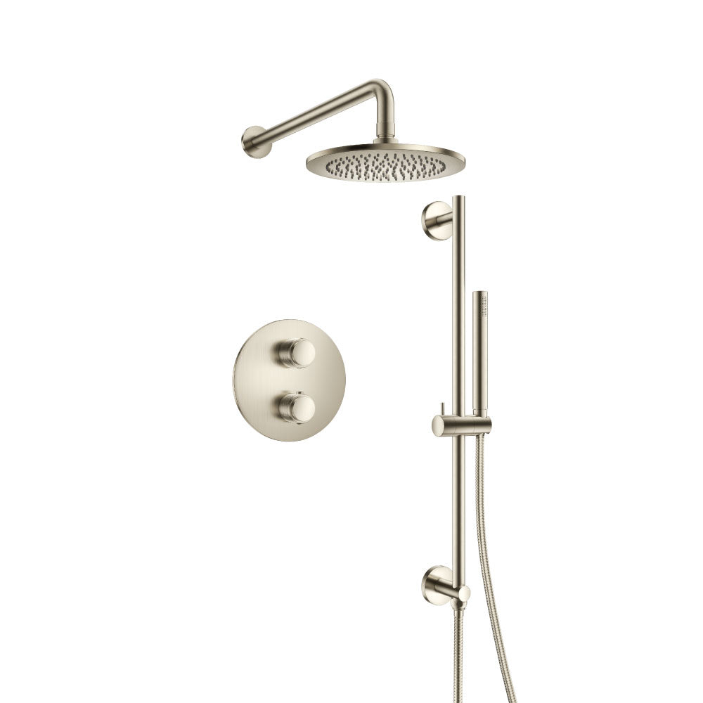 Flusso Serie 250 250.7125 Two Output Shower Set With Shower Head, Hand Held And Slide Bar - Parent