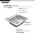 Houzer Glowtone Stainless Steel Drop-in Topmount 3-hole Single Bowl Kitchen Sink - Parent