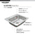 Houzer Glowtone Stainless Steel Drop-in Topmount 4-hole Single Bowl Kitchen Sink - Parent