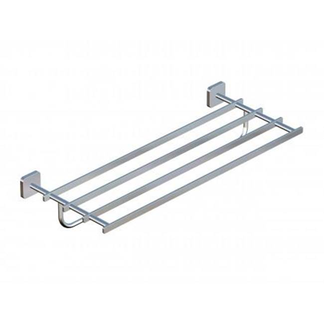 Kartners 254442 Milan Towel Shelf With Towel Bar 24" - Parent