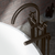 Dornbracht 25943809 Vaia Two-Hole Tub Mixer For Freestanding Installation With Hand Shower Set