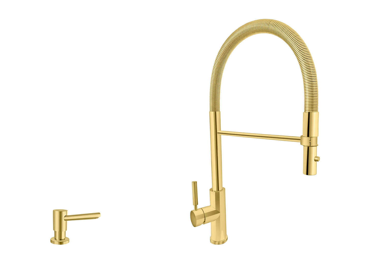 Acquaco 26.722BL-2 Balzare Pull Down Spring Kitchen Faucet 2pc. Suite - Parent
