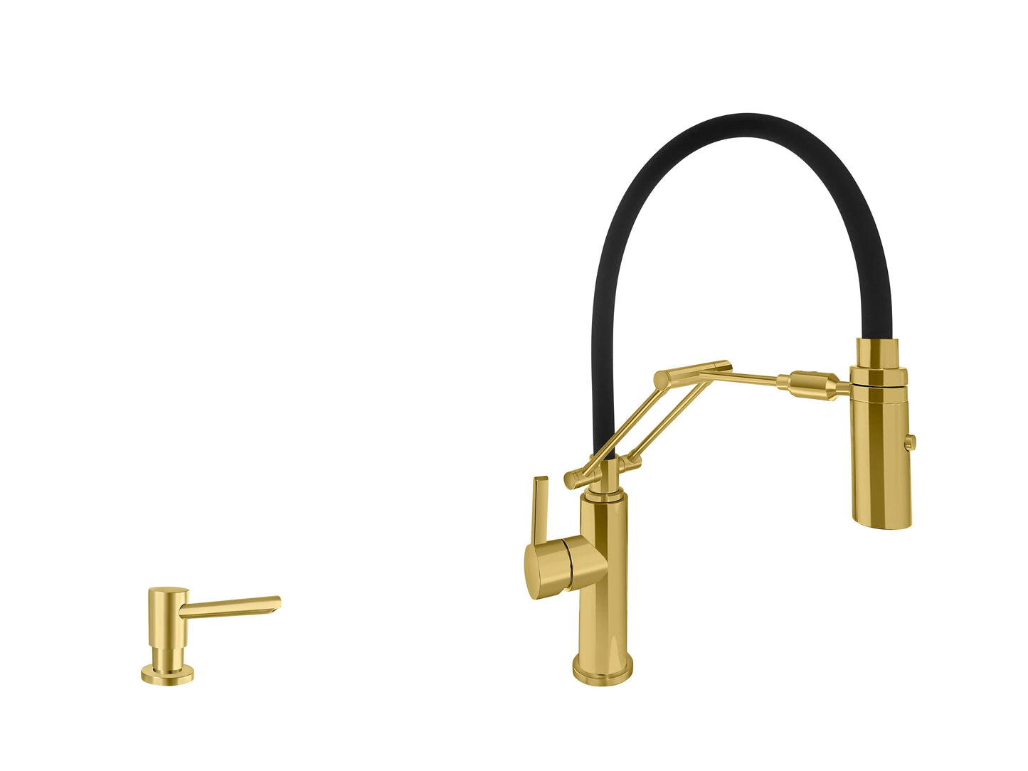Acquaco 26.725BL-2 Articolando Pull Out Kitchen Faucet 2pc. Suite - Parent