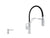 Acquaco 26.725BL-2 Articolando Pull Out Kitchen Faucet 2pc. Suite