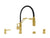Acquaco 26.725BL-4 Articolando Pull Out Kitchen Faucet 4pc. Suite - Parent