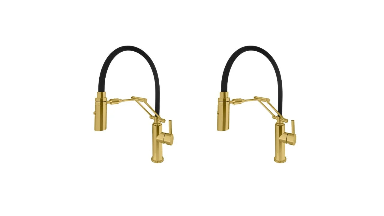 Acquaco 26.725BL-X2 Articolando Pull Out Kitchen Faucet - Parent