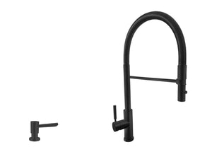 Acquaco 26.727RL-2 Culinario Pro High Spout Pull Out Kitchen Faucet 2pc. Suite