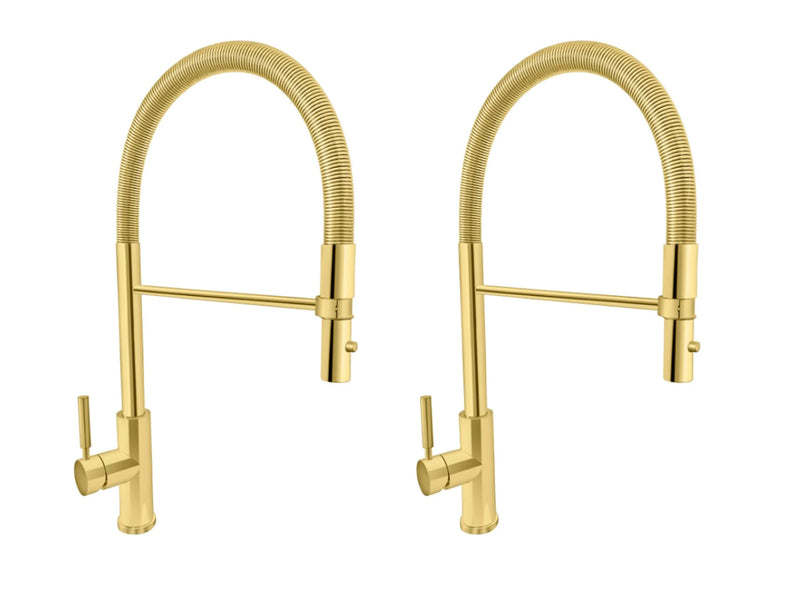 Acquaco 26.727RL-X2 Culinario Pro High Spout Pull Out Kitchen Faucet