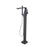 Flusso Serie 260 260.1165 Freestanding Floor Mount Bathtub / Tub Filler With Hand Shower
