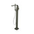 Flusso Serie 260 260.1165 Freestanding Floor Mount Bathtub / Tub Filler With Hand Shower