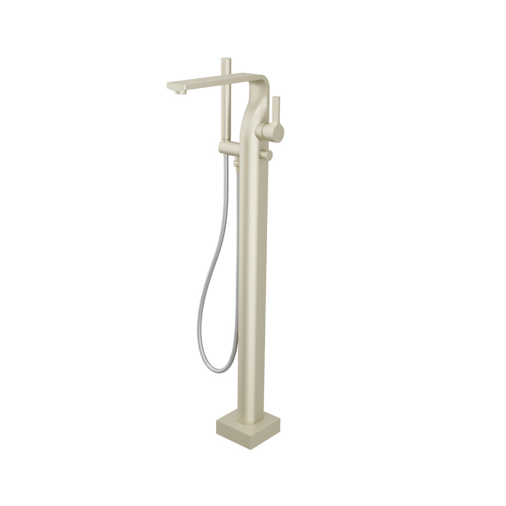 Flusso Serie 260 260.1165 Freestanding Floor Mount Bathtub / Tub Filler With Hand Shower