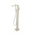 Flusso Serie 260 260.1165 Freestanding Floor Mount Bathtub / Tub Filler With Hand Shower