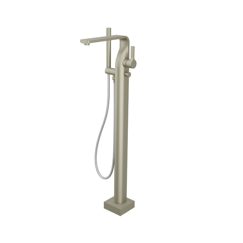 Flusso Serie 260 260.1165 Freestanding Floor Mount Bathtub / Tub Filler With Hand Shower
