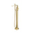 Flusso Serie 260 260.1165 Freestanding Floor Mount Bathtub / Tub Filler With Hand Shower