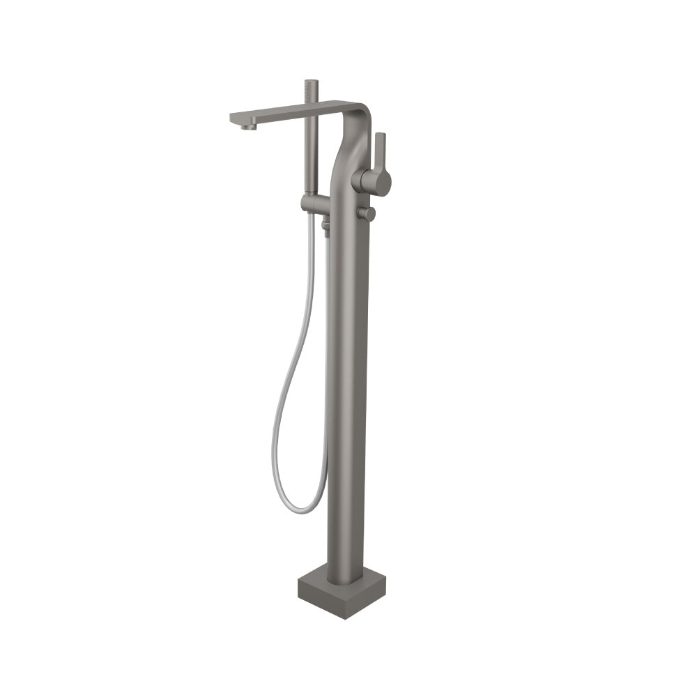 Flusso Serie 260 260.1165 Freestanding Floor Mount Bathtub / Tub Filler With Hand Shower