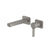 Flusso Serie 260 260.1800 Single Handle Wall Mounted Bathroom Faucet