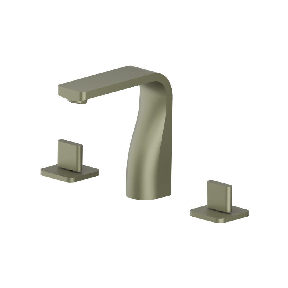 Flusso Serie 260 260.2000 Three Hole 8" Widespread Two Handle Bathroom Faucet - Parent