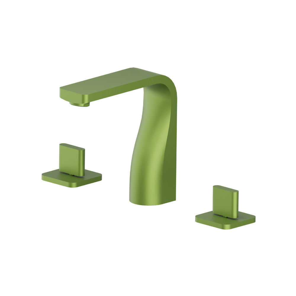 Flusso Serie 260 260.2000 Three Hole 8" Widespread Two Handle Bathroom Faucet