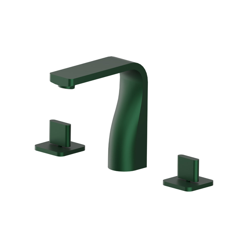 Flusso Serie 260 260.2000 Three Hole 8" Widespread Two Handle Bathroom Faucet