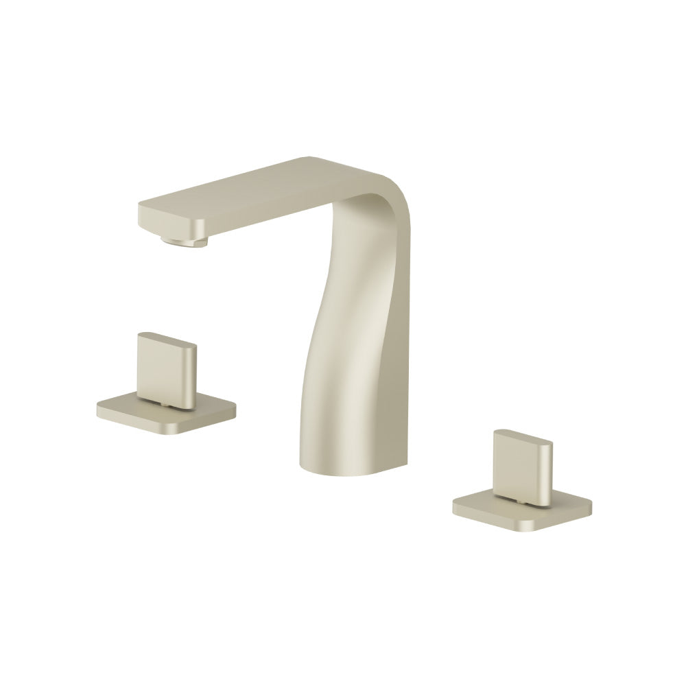 Flusso Serie 260 260.2000 Three Hole 8" Widespread Two Handle Bathroom Faucet