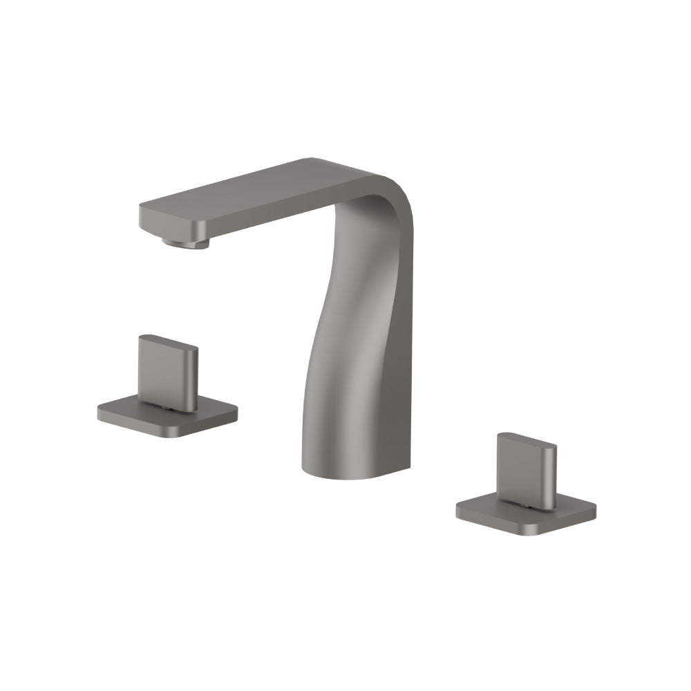 Flusso Serie 260 260.2000 Three Hole 8" Widespread Two Handle Bathroom Faucet