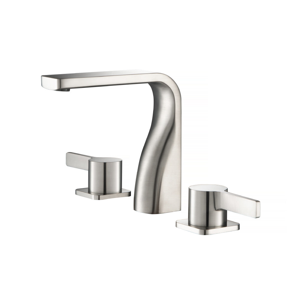 Flusso Serie 260 260.2001 Three Hole 8" Widespread Two Handle Bathroom Faucet