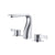 Flusso Serie 260 260.2001 Three Hole 8" Widespread Two Handle Bathroom Faucet