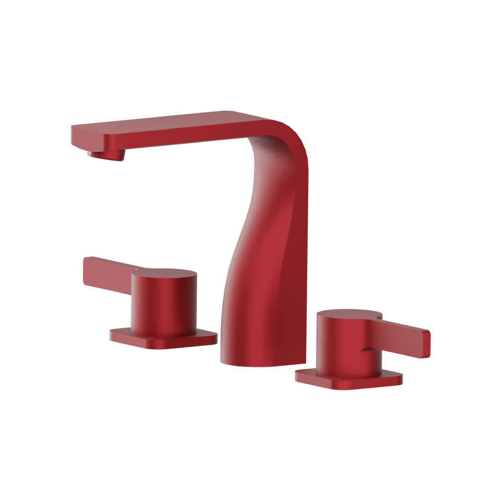Flusso Serie 260 260.2001 Three Hole 8" Widespread Two Handle Bathroom Faucet
