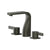 Flusso Serie 260 260.2001 Three Hole 8" Widespread Two Handle Bathroom Faucet