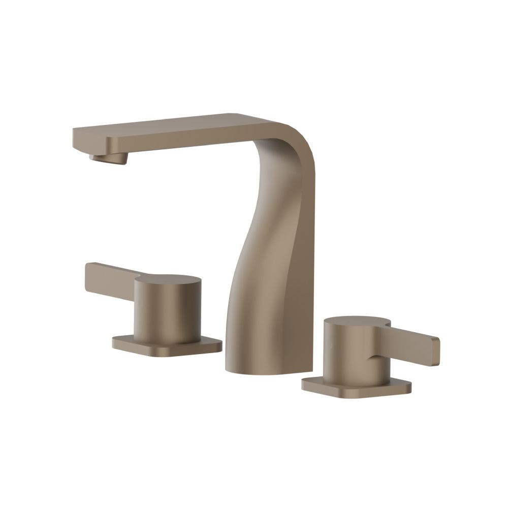 Flusso Serie 260 260.2001 Three Hole 8" Widespread Two Handle Bathroom Faucet