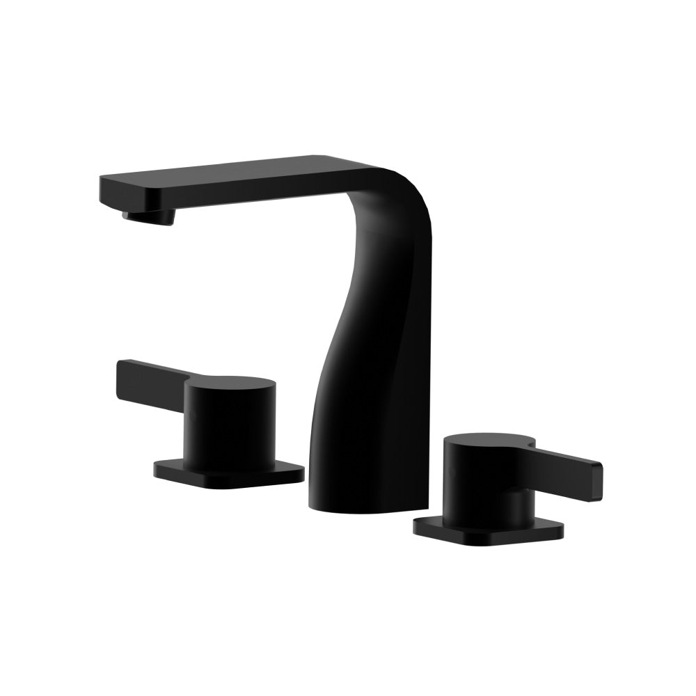 Flusso Serie 260 260.2001 Three Hole 8" Widespread Two Handle Bathroom Faucet